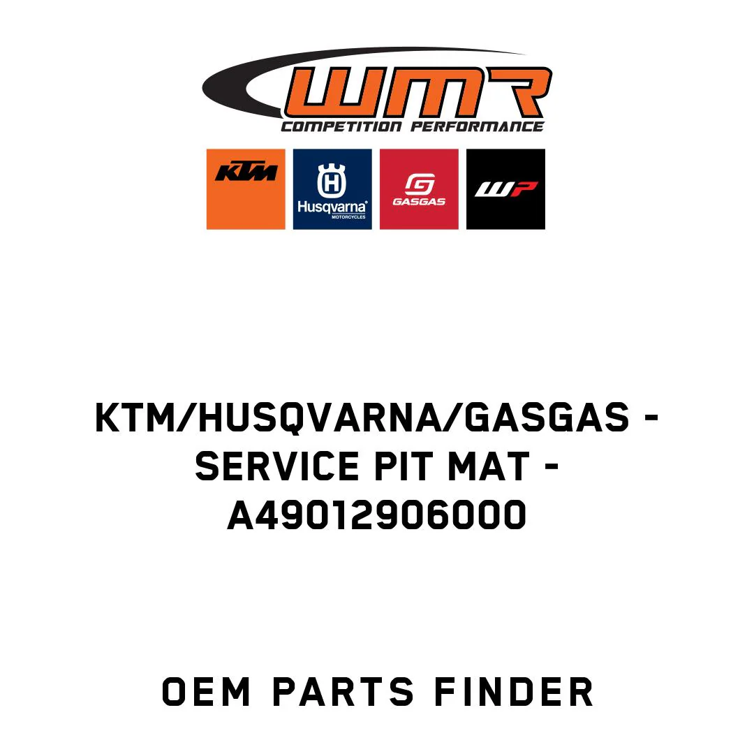 KTM/Husqvarna/GASGAS - Service pit mat - A49012906000