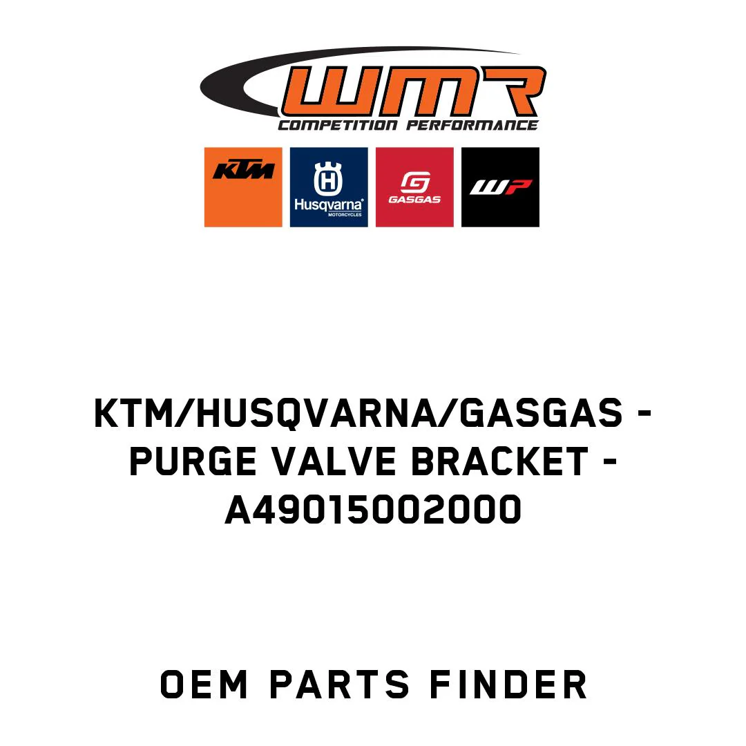KTM/Husqvarna/GASGAS - Purge valve bracket - A49015002000