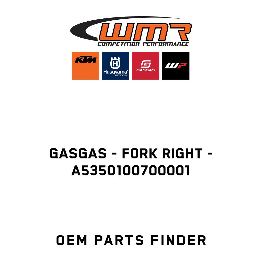 GASGAS - fork right - A5350100700001