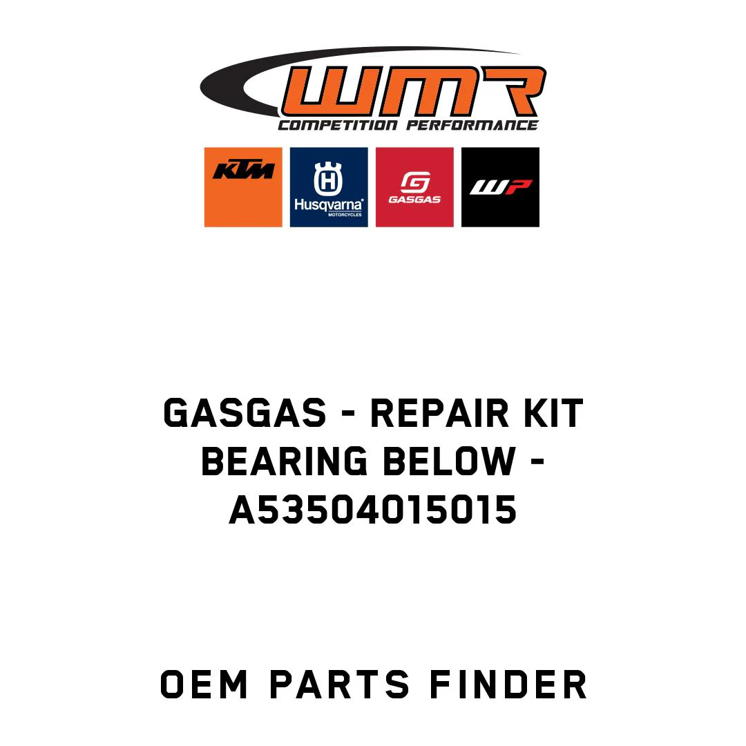 GASGAS - Repair kit bearing below - A53504015015