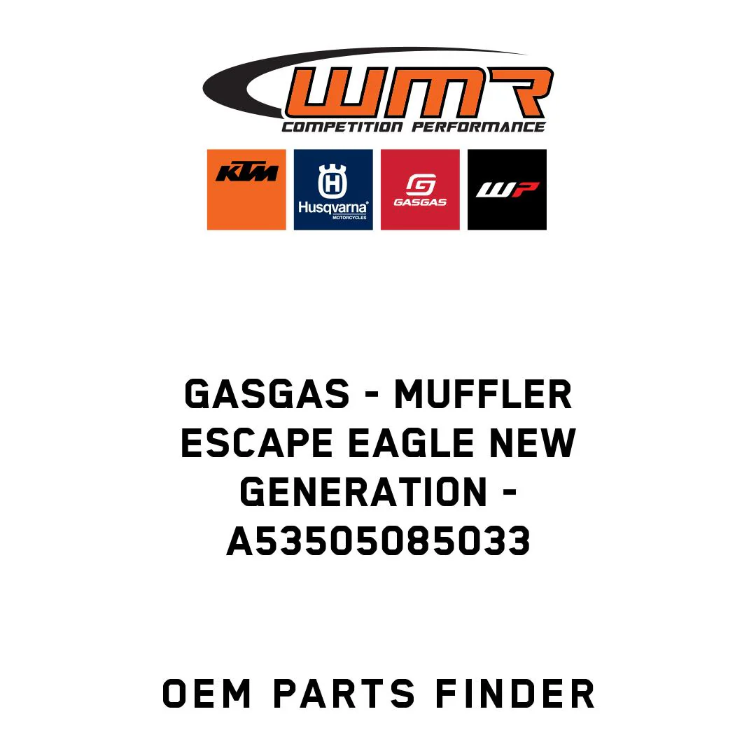 GASGAS - Muffler Escape EAGLE New Generation - A53505085033