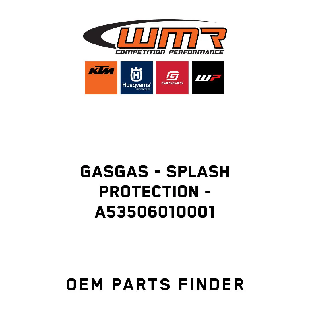 GASGAS - Splash protection - A53506010001