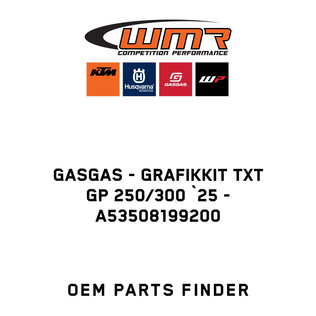 GASGAS - Grafikkit TXT GP 250/300 `25 - A53508199200