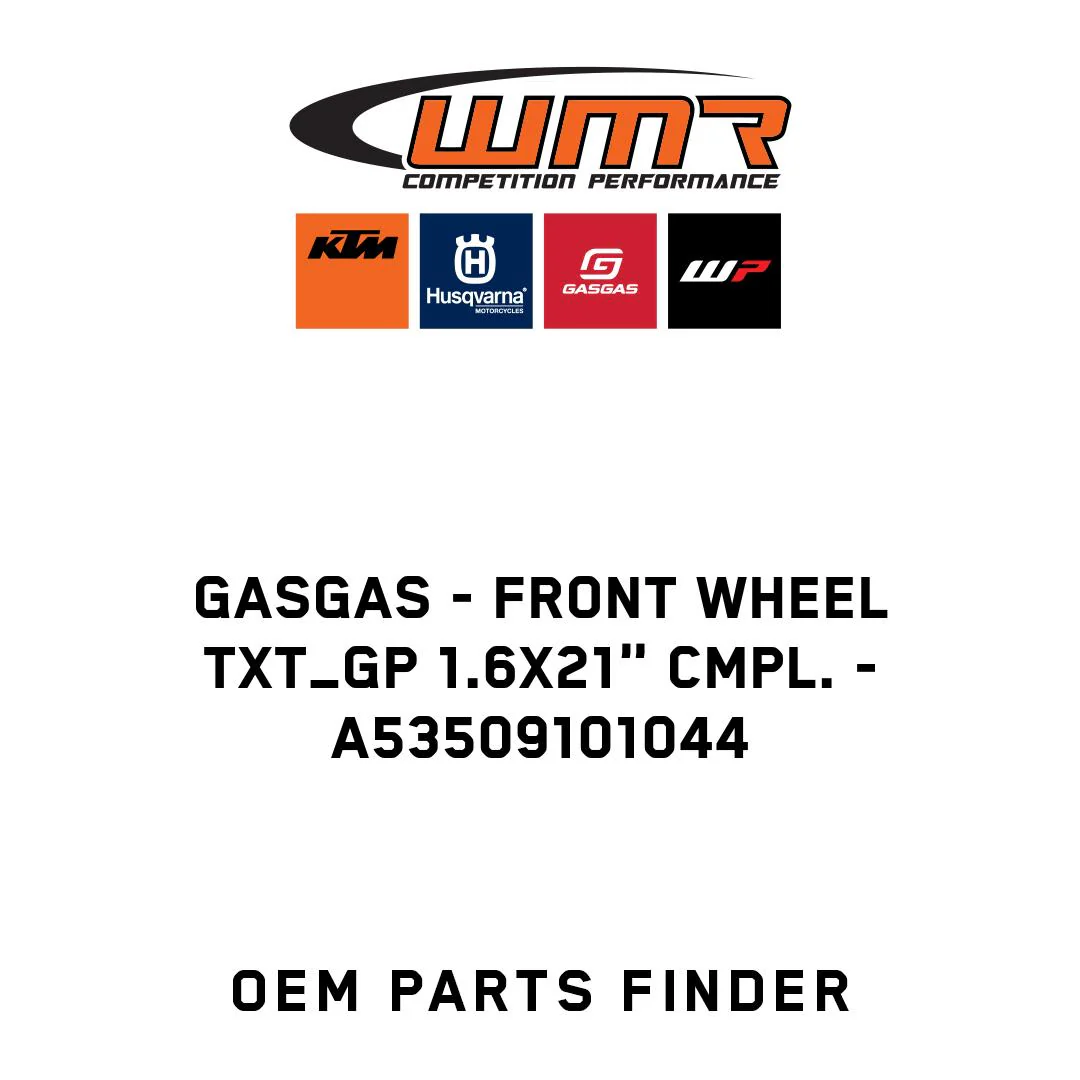 GASGAS - Front wheel TXT_GP 1.6x21" cmpl. - A53509101044