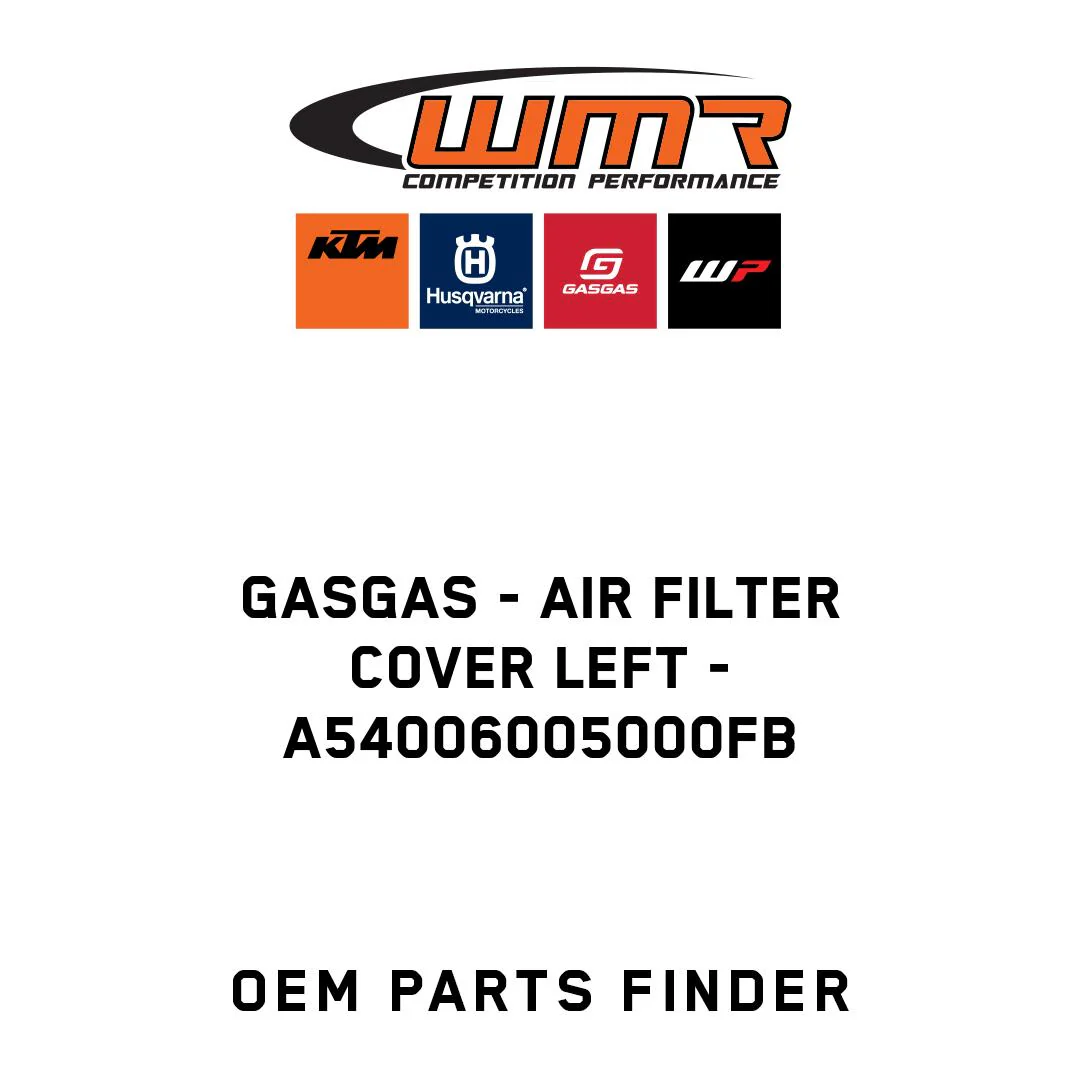 GASGAS - Air filter cover left - A54006005000FB
