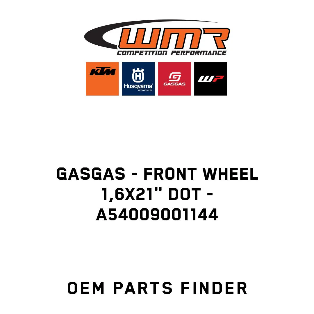 GASGAS - Front wheel 1,6x21" DOT - A54009001144