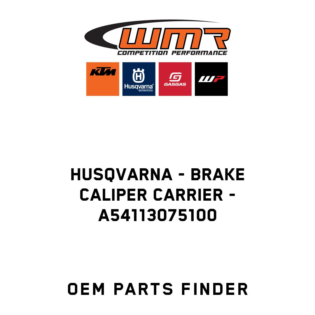 Husqvarna - Brake caliper carrier - A54113075100