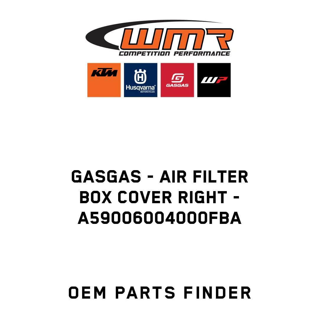 GASGAS - Air filter box cover right - A59006004000FBA