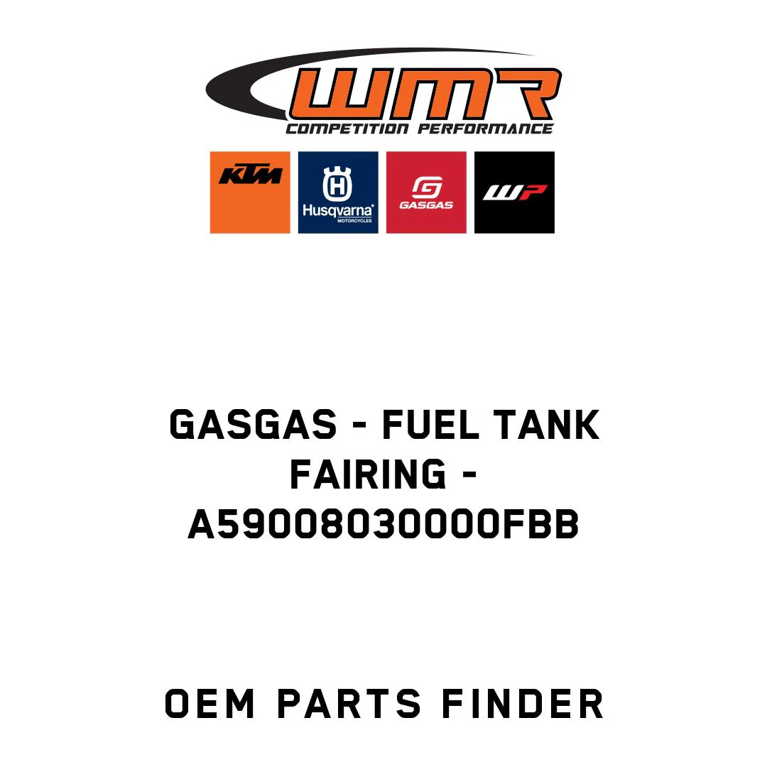 GASGAS - fuel tank fairing - A59008030000FBB