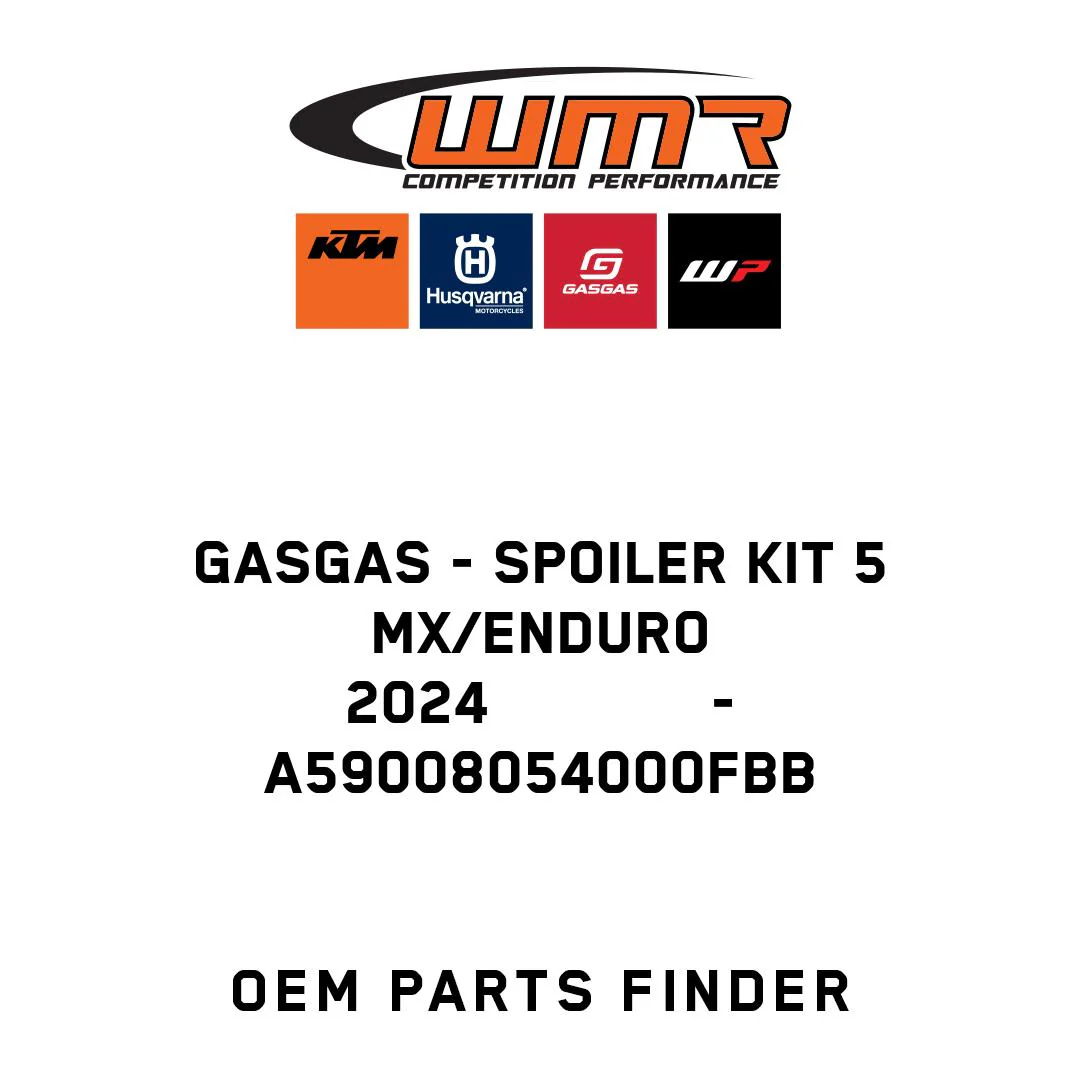 GASGAS - Spoiler kit 5 MX/Enduro 2024             - A59008054000FBB