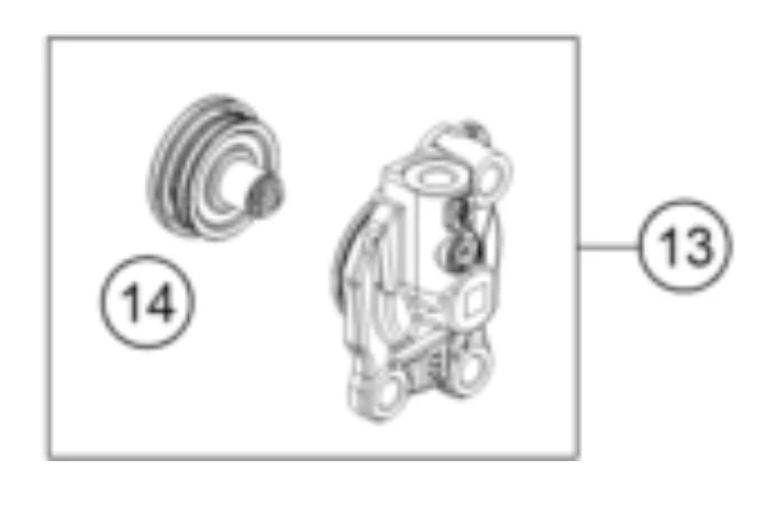 KTM/Husqvarna/GASGAS - Slave cylinder - A59032061044