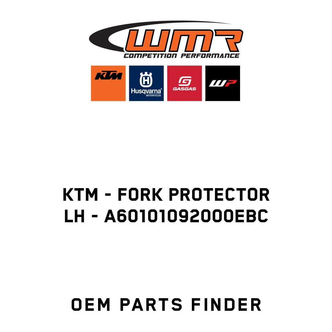 KTM - fork protector lh - A60101092000EBC