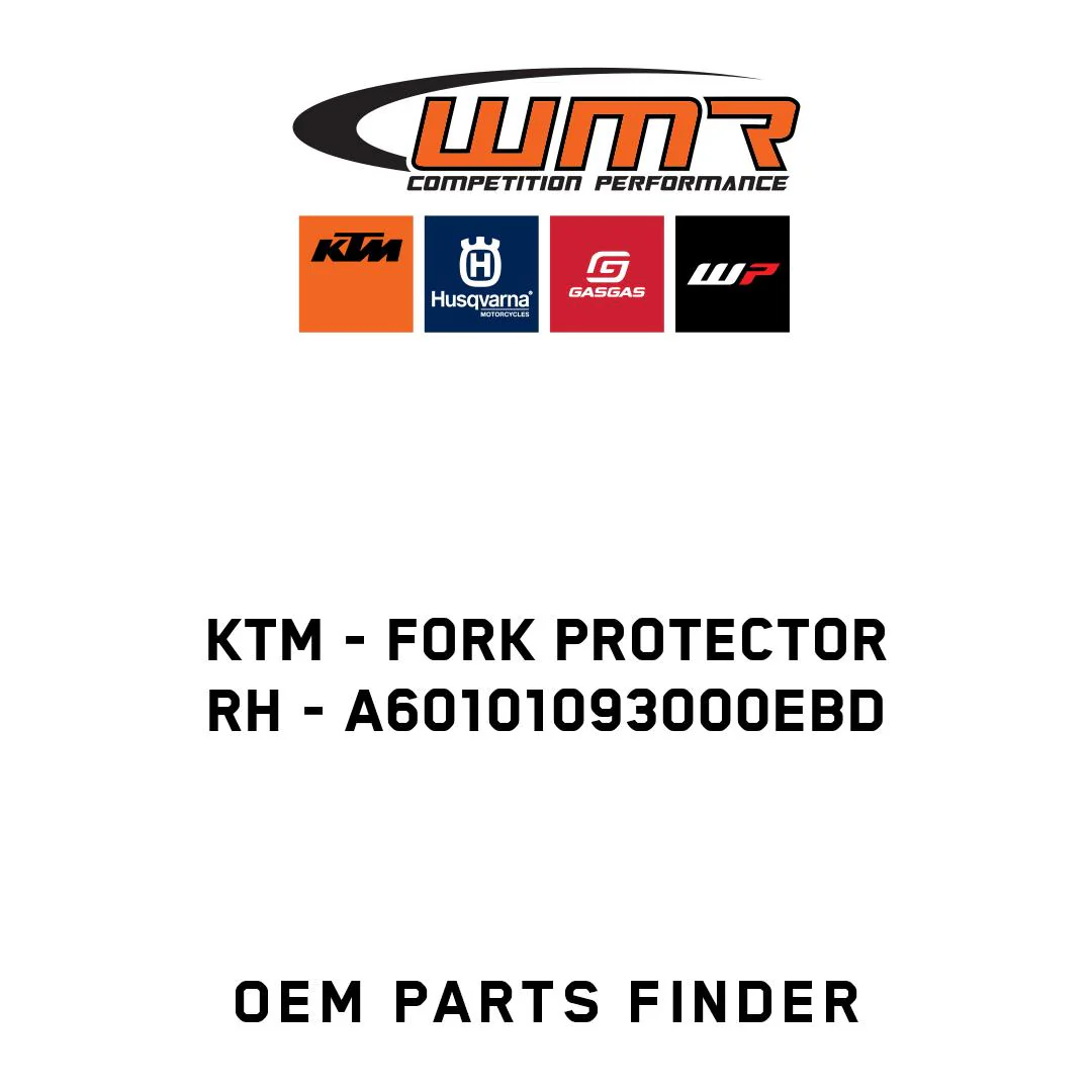 KTM - fork protector rh - A60101093000EBD