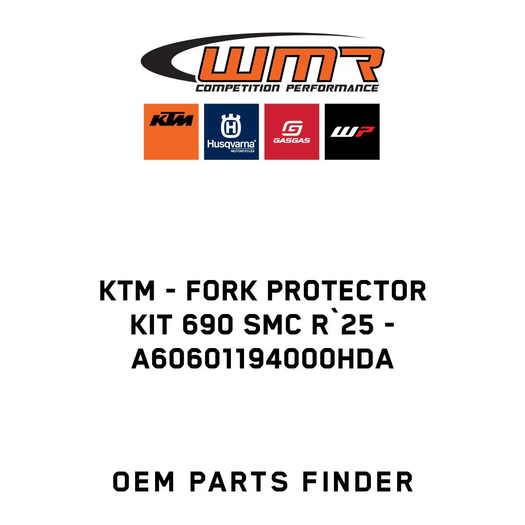 KTM - fork protector kit 690 SMC R`25 - A60601194000HDA