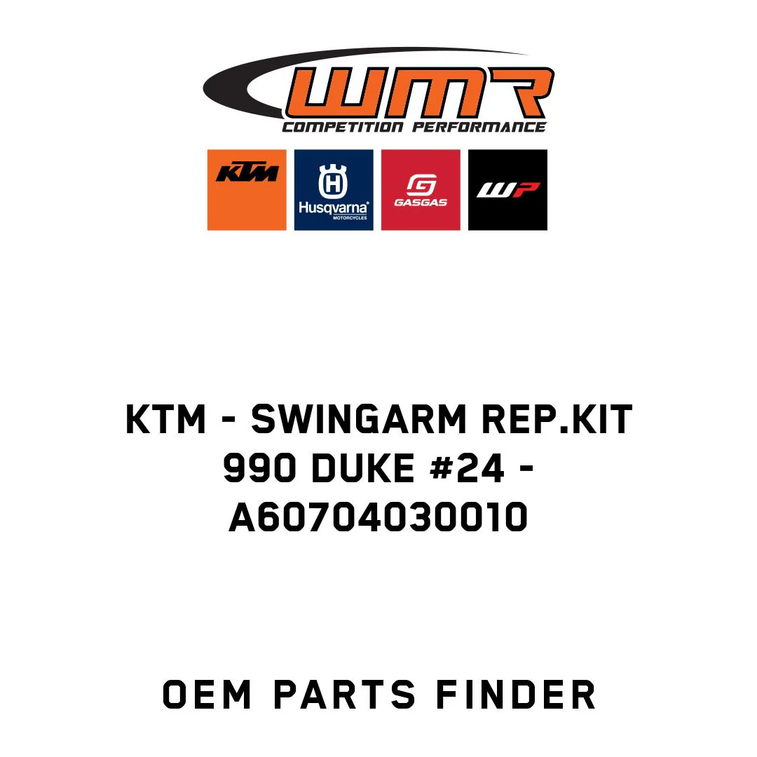 KTM - Swingarm Rep.Kit 990 Duke #24 - A60704030010