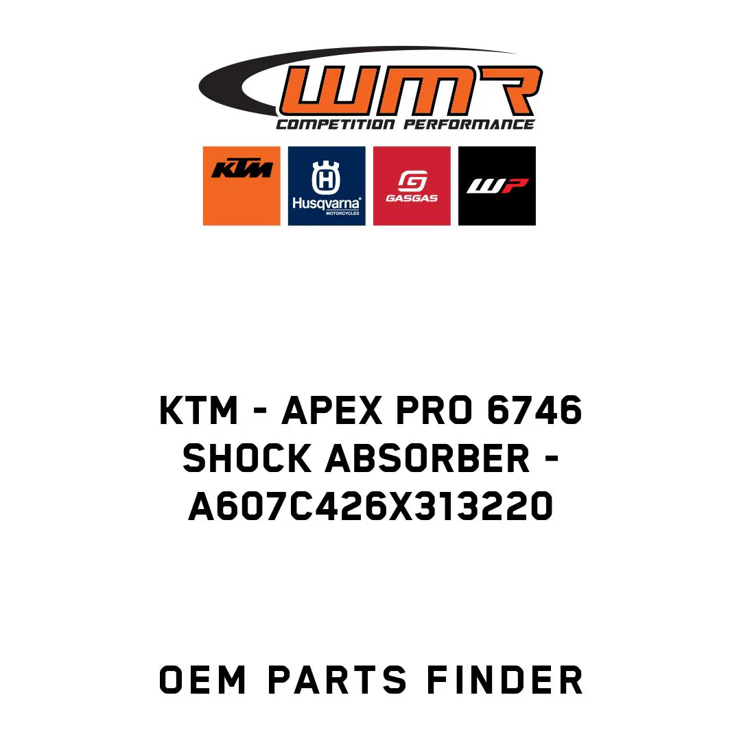 KTM - APEX PRO 6746 shock absorber - A607C426X313220