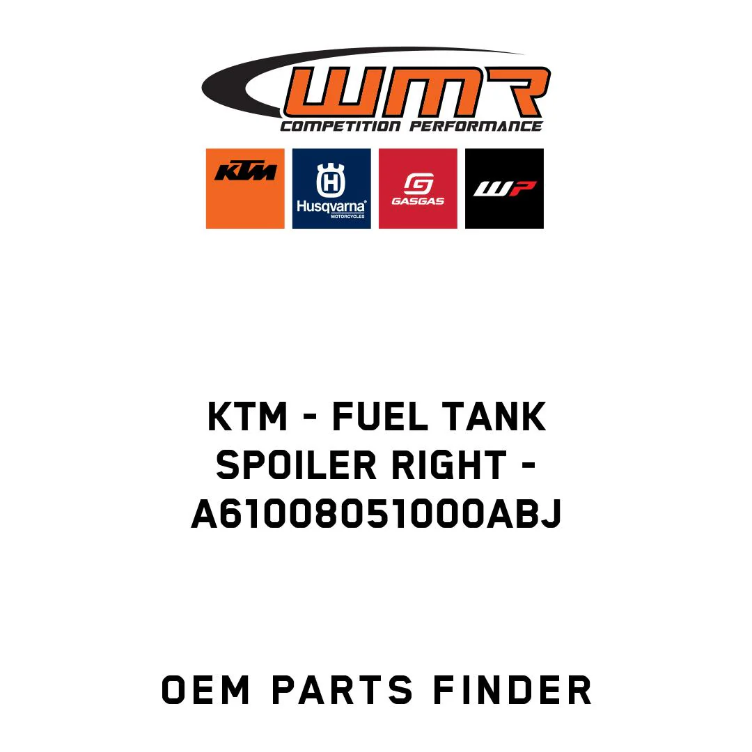 KTM - Fuel tank spoiler right - A61008051000ABJ
