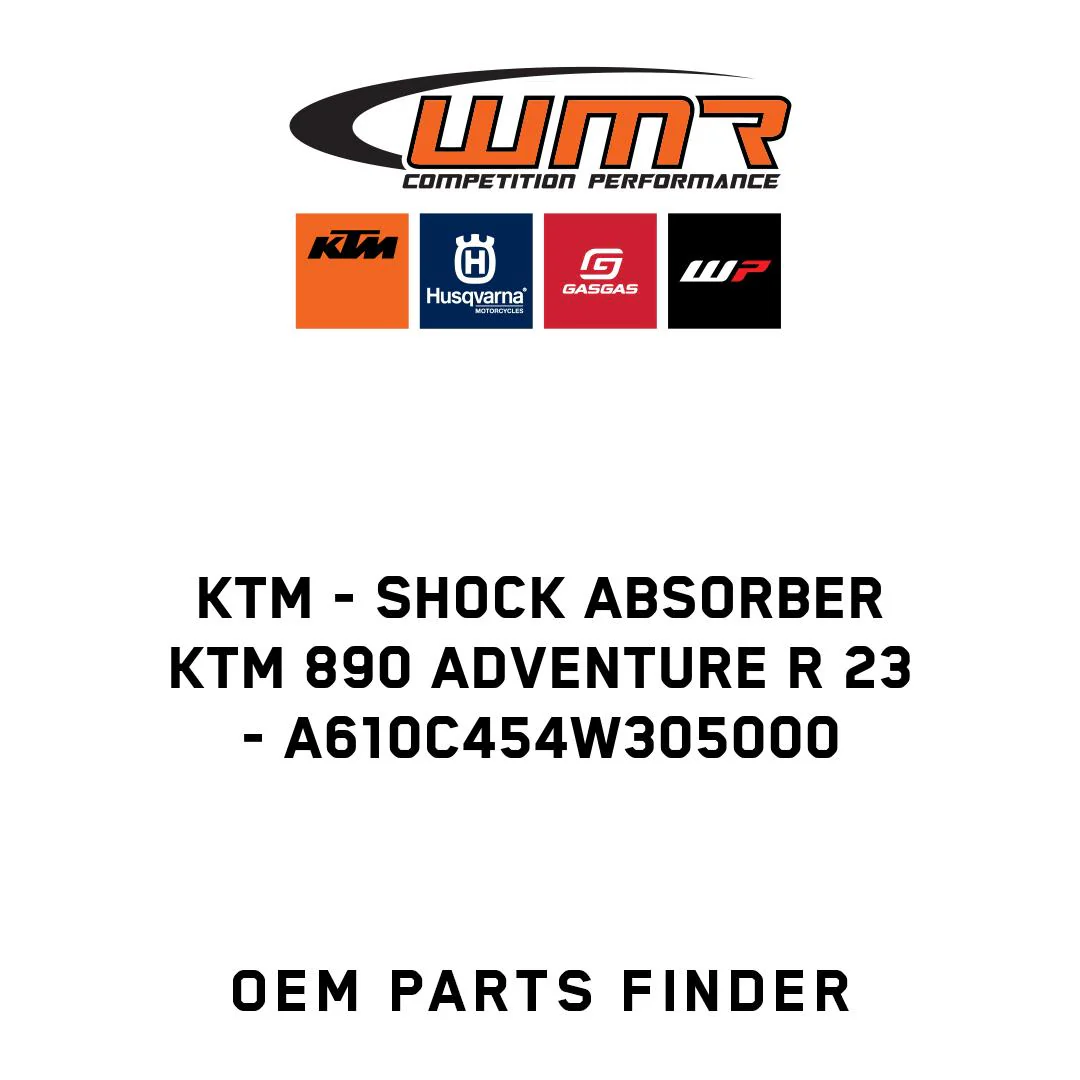 KTM - Shock absorber KTM 890 Adventure R 23 - A610C454W305000