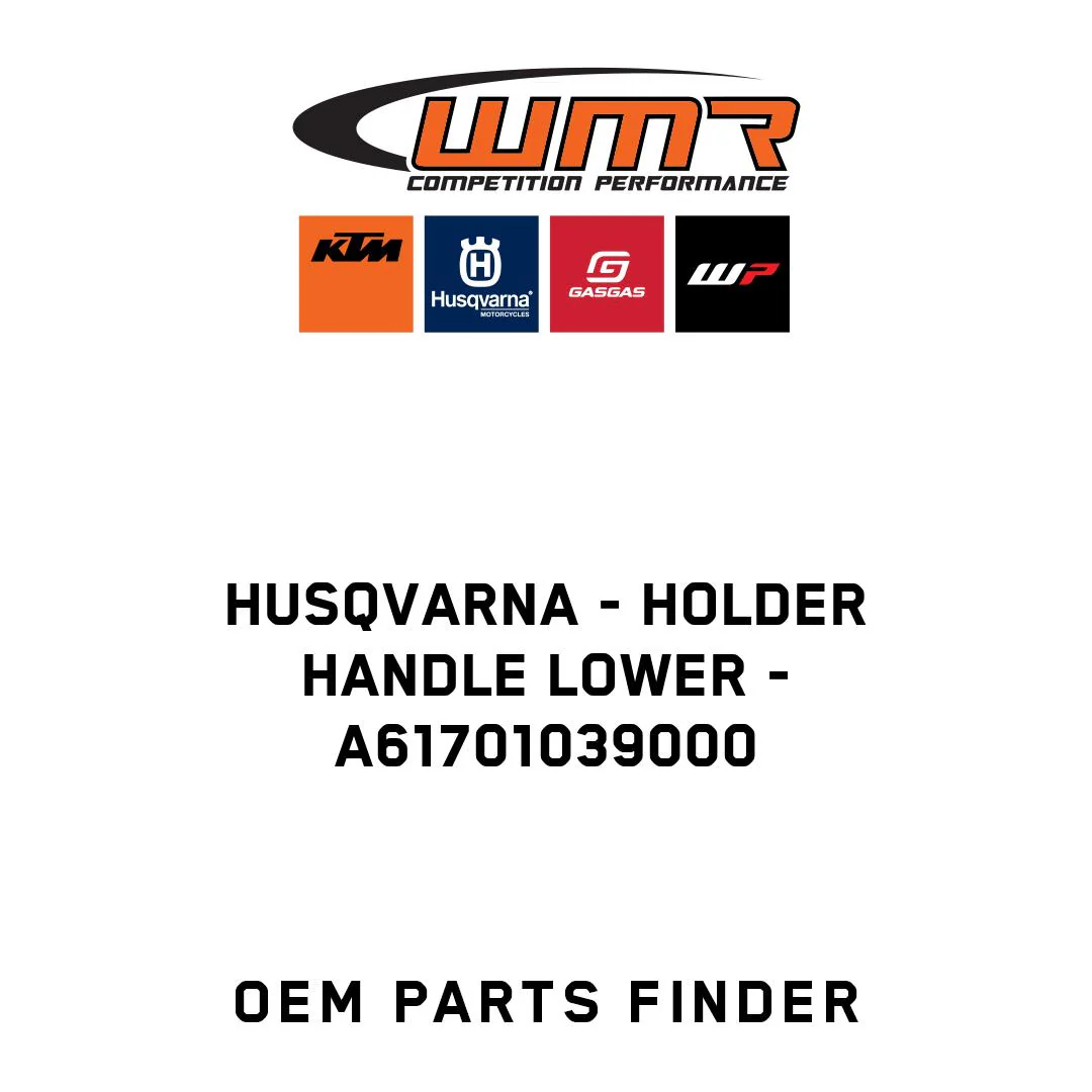 Husqvarna - HOLDER HANDLE LOWER - A61701039000