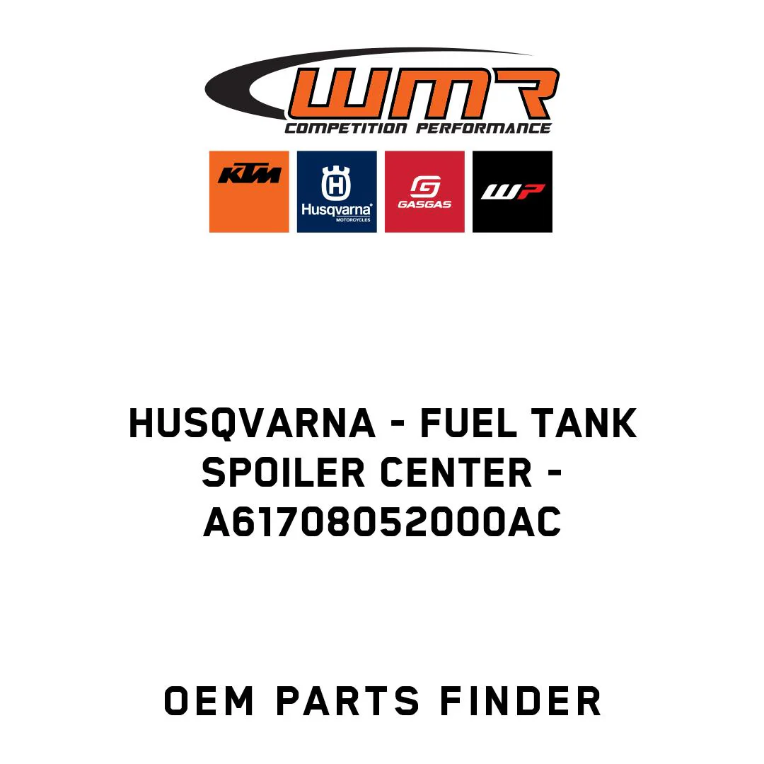 Husqvarna - fuel tank spoiler center - A61708052000AC