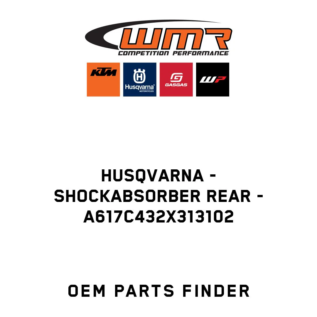 Husqvarna - SHOCKABSORBER REAR - A617C432X313102