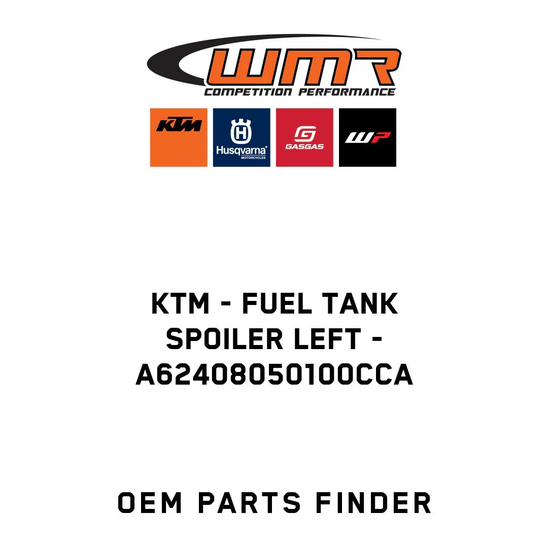 KTM - Fuel tank spoiler left - A62408050100CCA