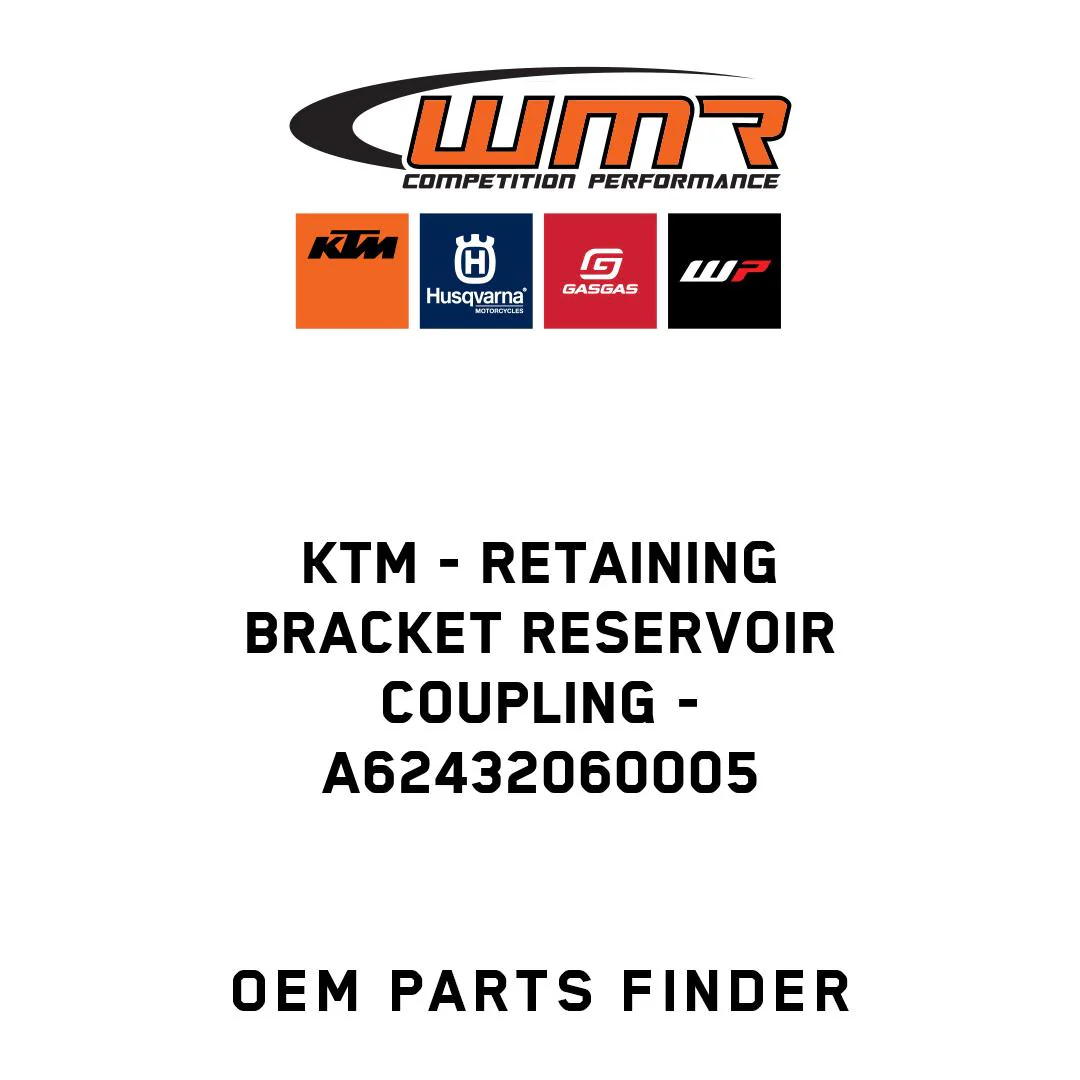 KTM - Retaining bracket reservoir coupling - A62432060005