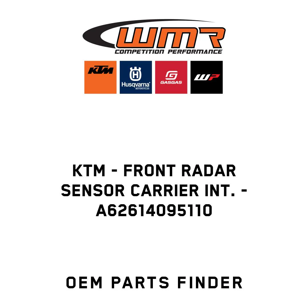 KTM - Front radar sensor carrier int. - A62614095110