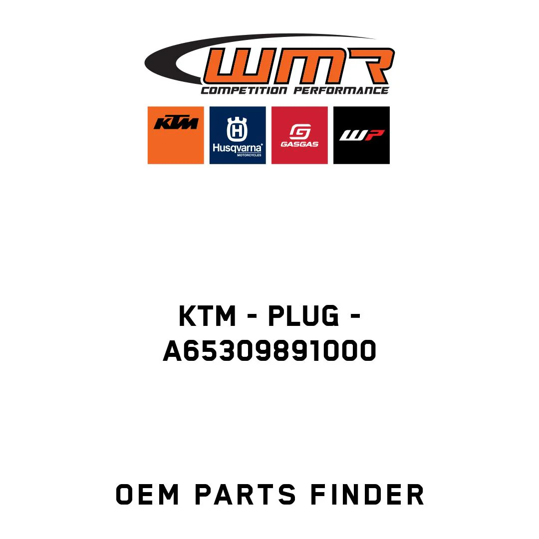 KTM - plug - A65309891000
