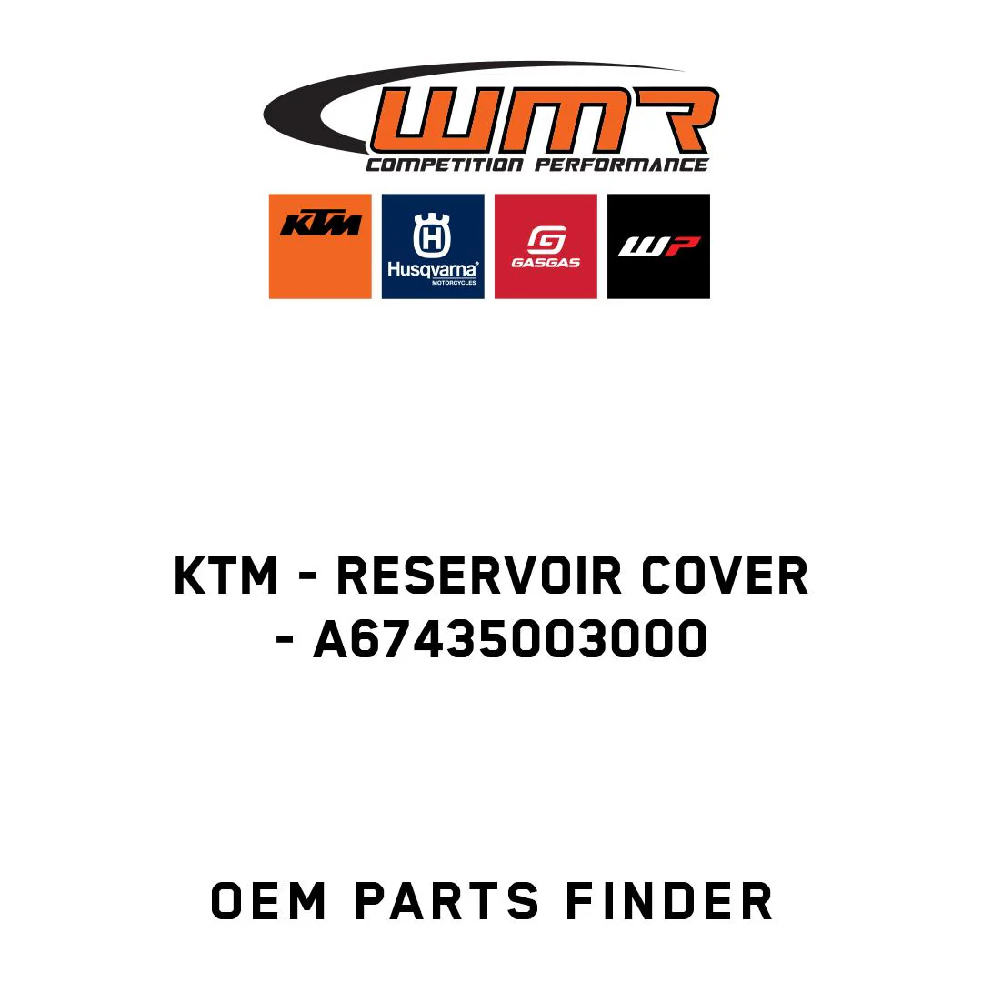 KTM - Reservoir cover - A67435003000