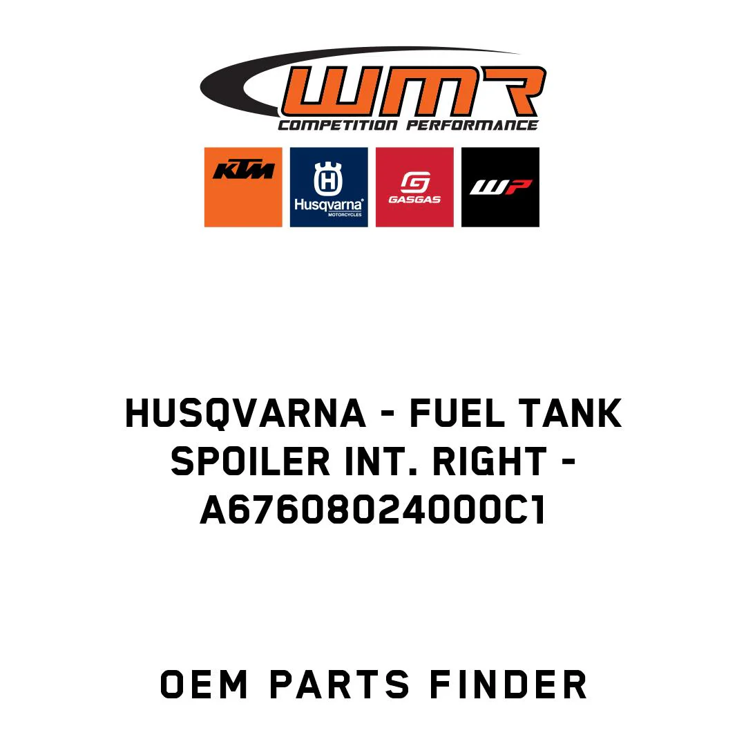 Husqvarna - Fuel tank spoiler int. right - A67608024000C1