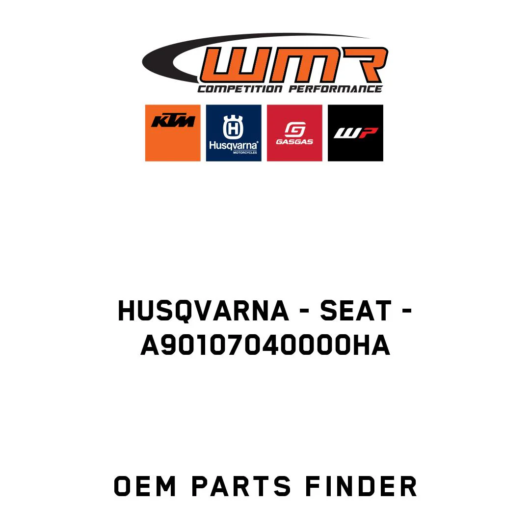 Husqvarna - Seat - A90107040000HA