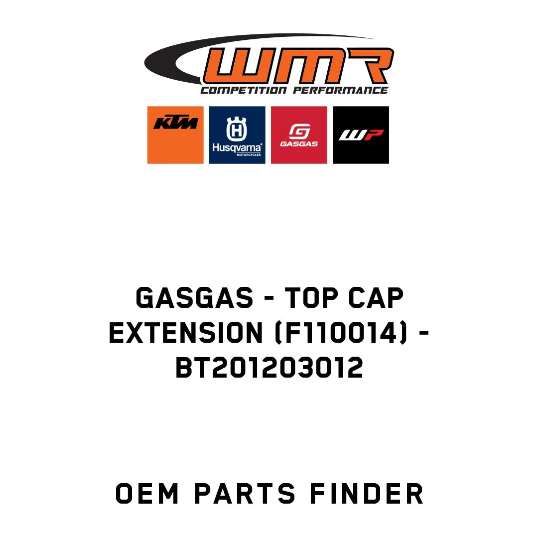GASGAS - Top Cap Extension (F110014) - BT201203012
