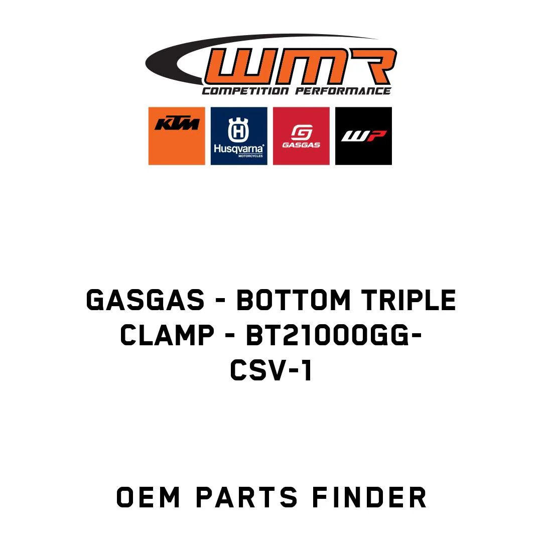 GASGAS - Bottom triple clamp - BT21000GG-CSV-1