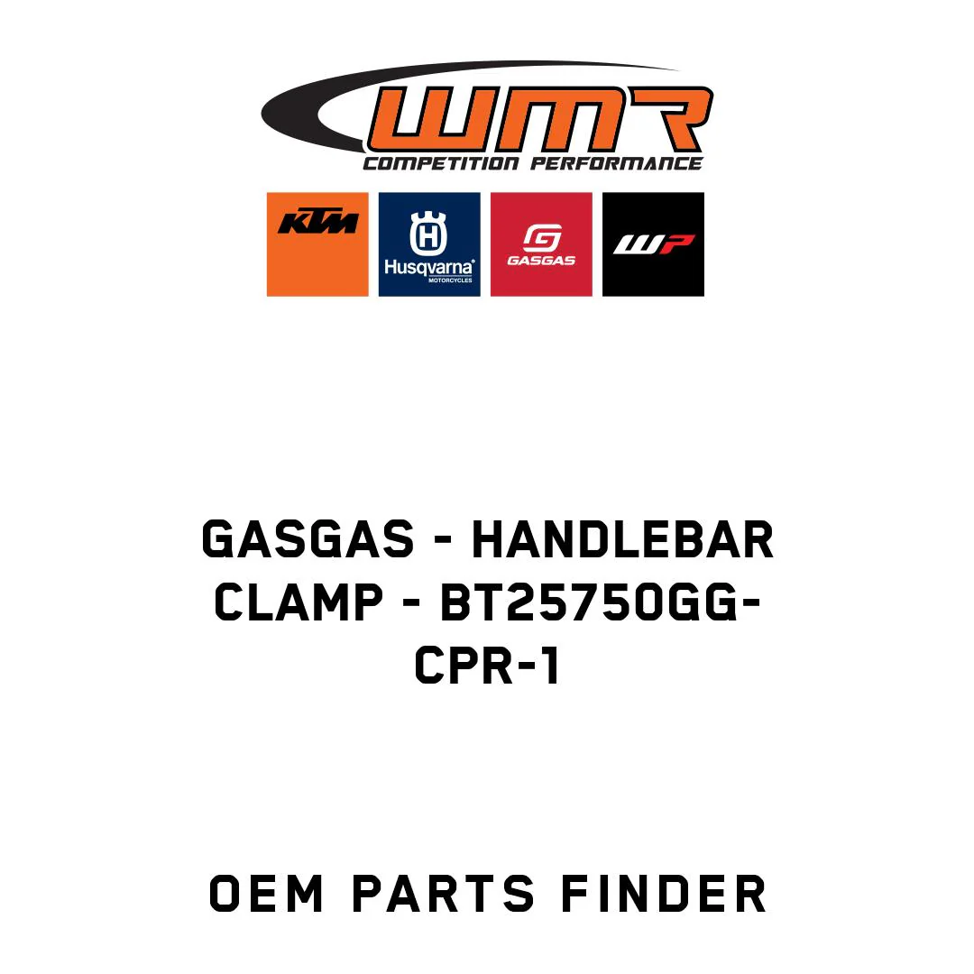 GASGAS - Handlebar clamp - BT25750GG-CPR-1