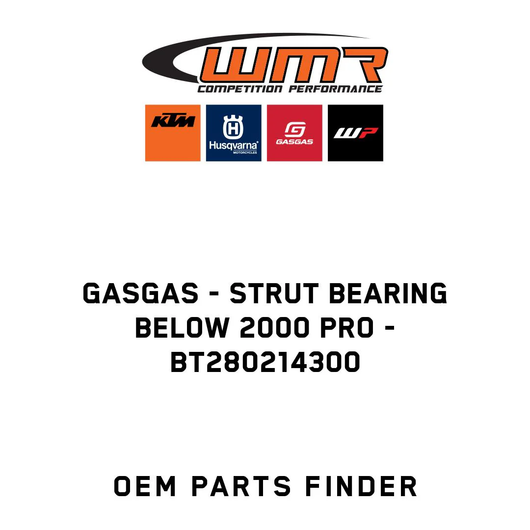 GASGAS - strut bearing below 2000 Pro - BT280214300