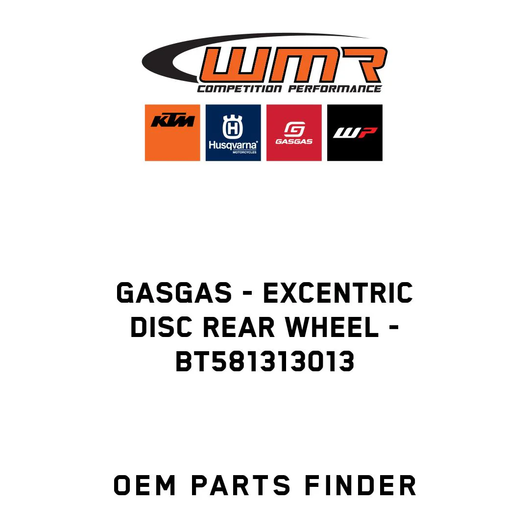 GASGAS - Excentric disc rear wheel - BT581313013