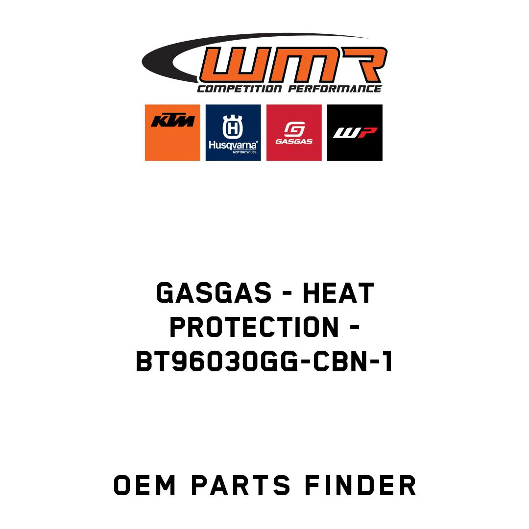 GASGAS - Heat protection - BT96030GG-CBN-1