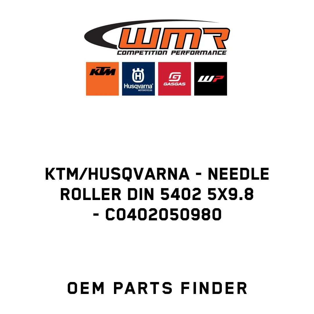 KTM/Husqvarna - needle roller DIN 5402 5x9.8 - C0402050980