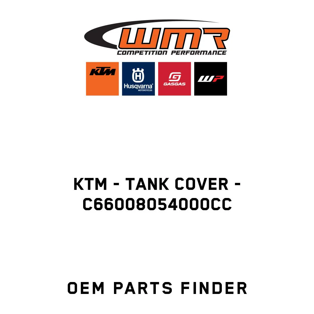 KTM - Tank cover - C66008054000CC