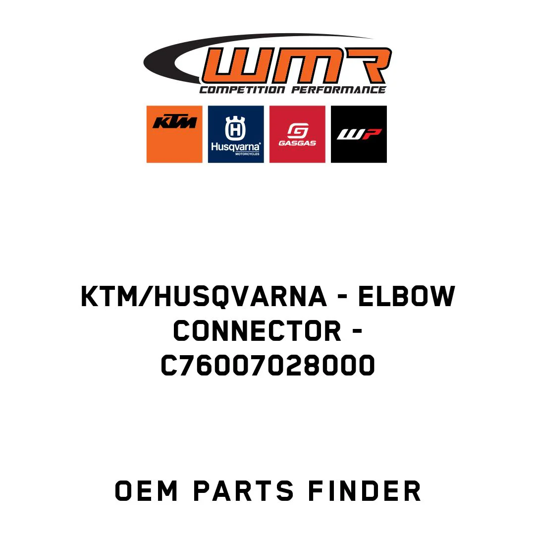 KTM/Husqvarna - ELBOW CONNECTOR - C76007028000