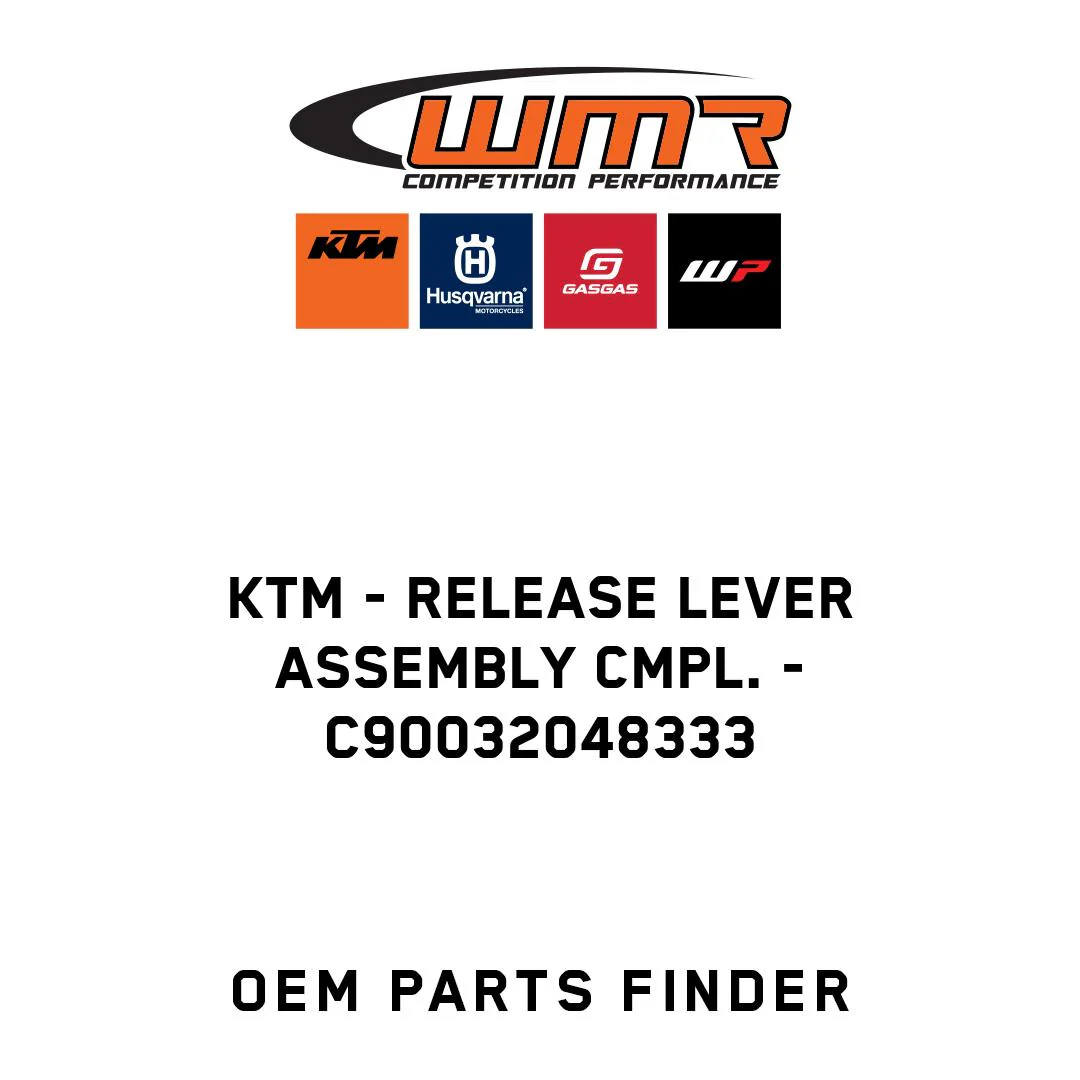 KTM - Release lever assembly cmpl. - C90032048333