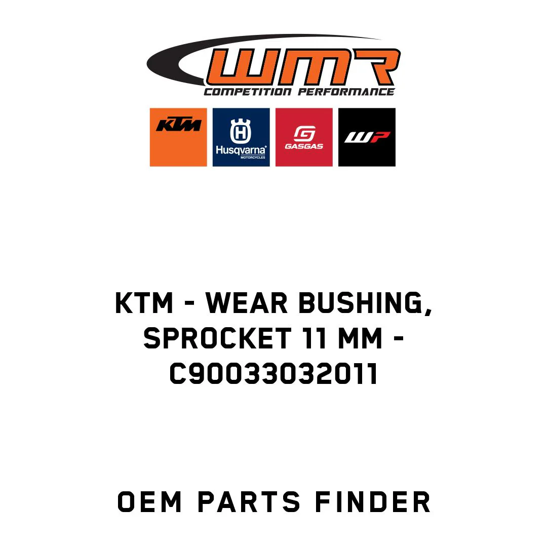 KTM - Wear bushing, sprocket 11 mm - C90033032011