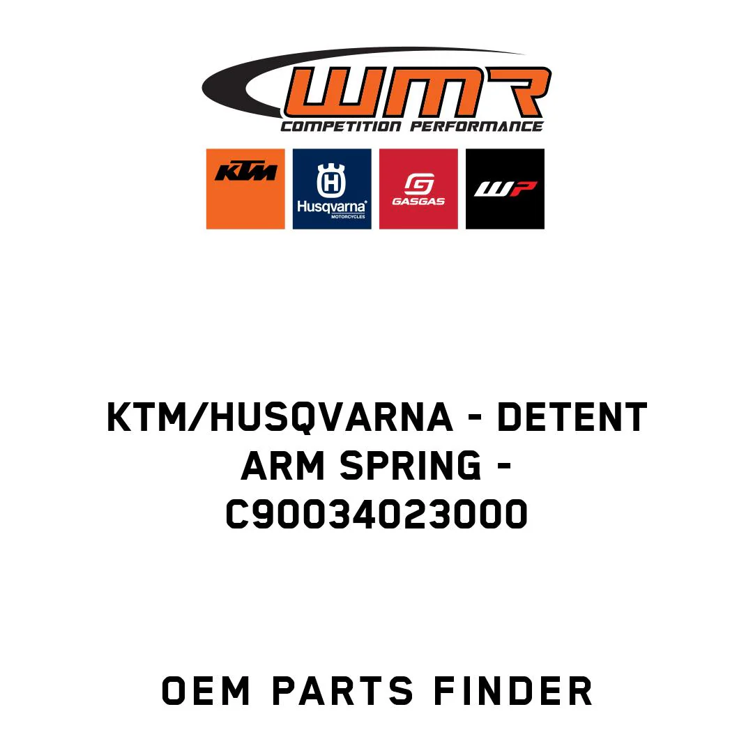 KTM/Husqvarna - Detent arm spring - C90034023000