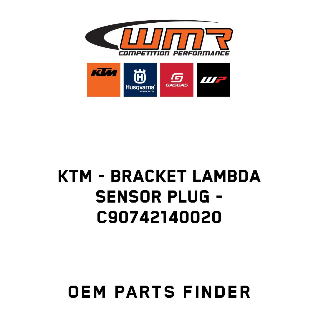 KTM - Bracket lambda sensor plug - C90742140020