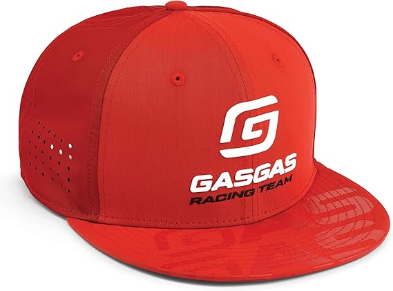 GASGAS Men's Flat Cap Red - Image 2