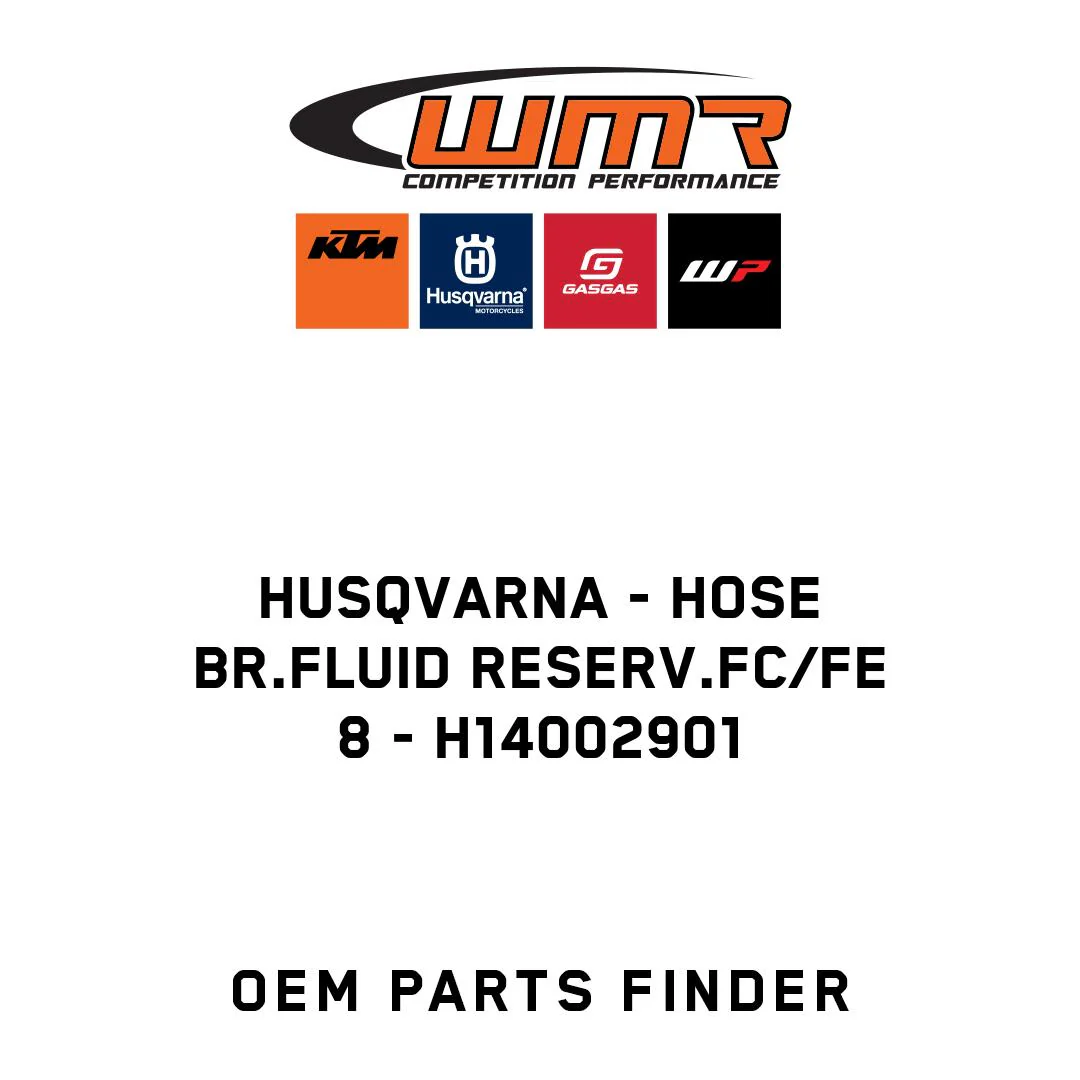 Husqvarna - HOSE BR.FLUID RESERV.FC/FE 8 - H14002901