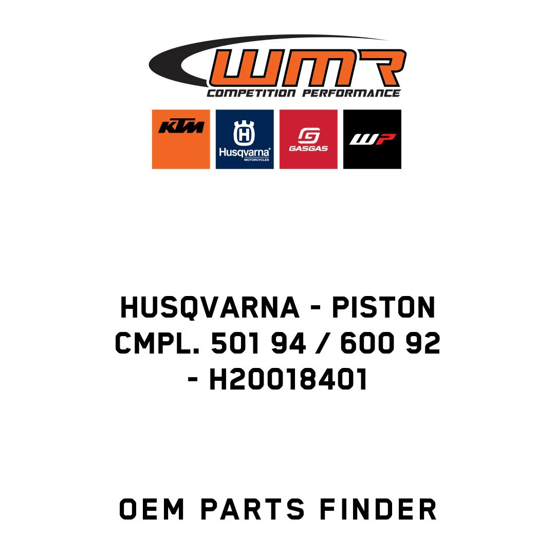 Husqvarna - Piston cmpl. 501 94 / 600 92 - H20018401