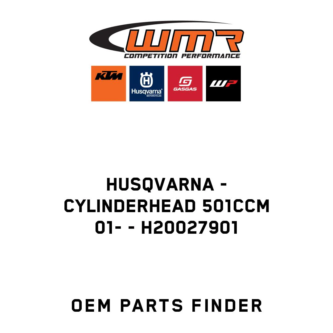 Husqvarna - CYLINDERHEAD 501CCM 01- - H20027901