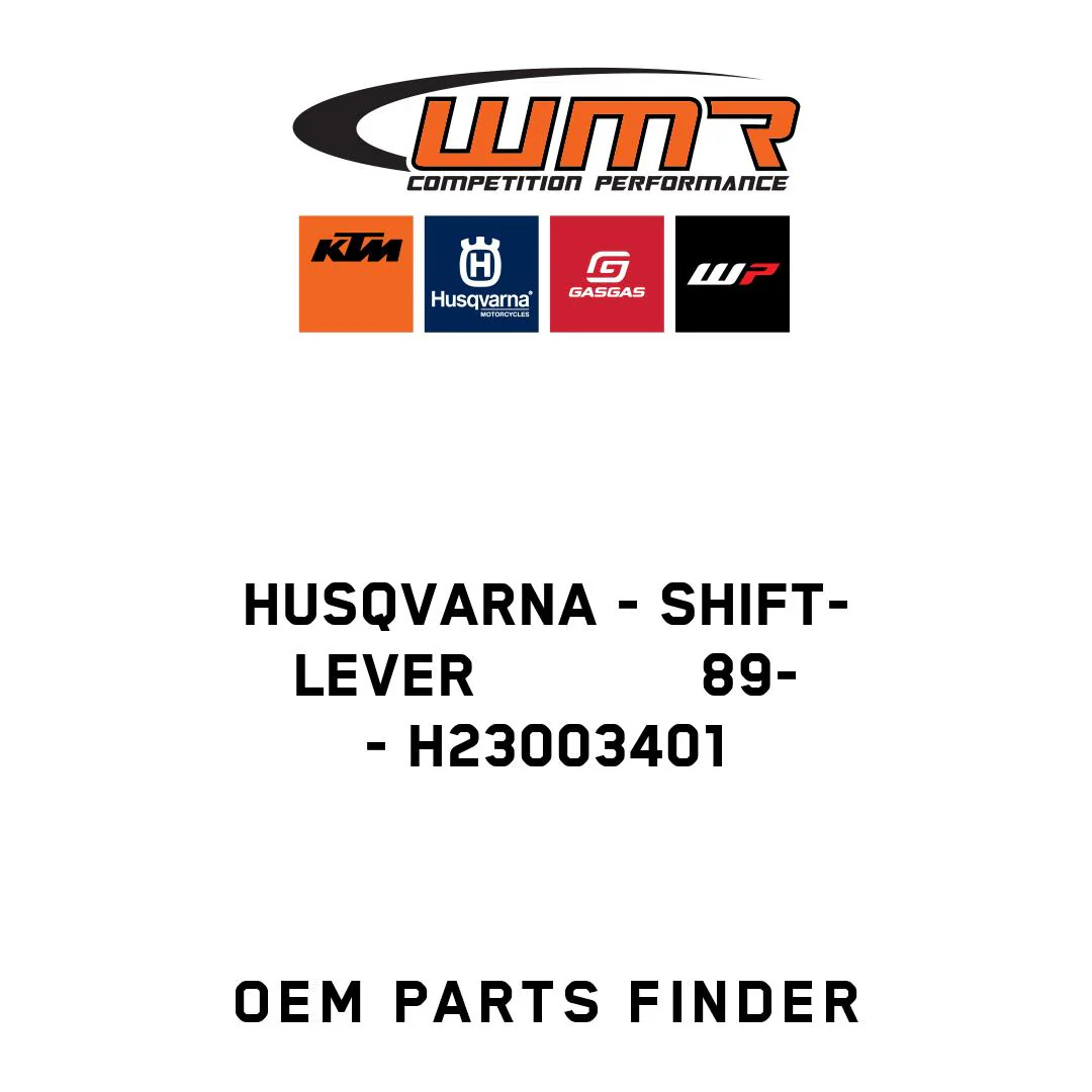 Husqvarna - SHIFT-LEVER             89- - H23003401